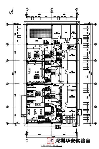 深圳p3實驗室平面工藝設計
