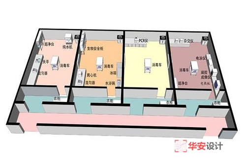 PCR實驗室布局設計